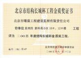 新科苑小区10-12结构长城杯金质奖